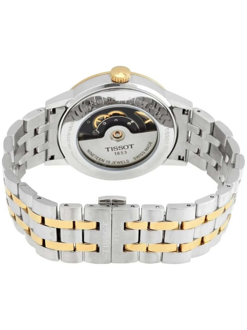 NWT Tissot Classic Dream Automatic Silver Dial Two-tone Men's Watch